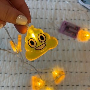 emoji string lights